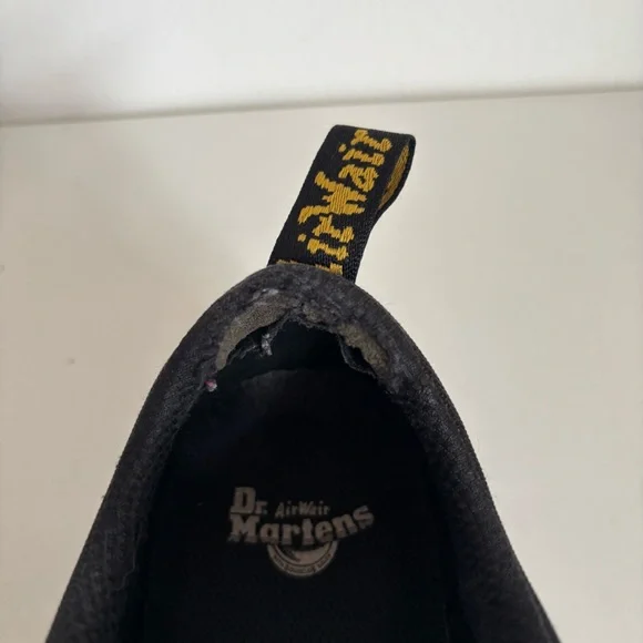 Dr Martens Black Reeder Utility Shoes - Picture 13 of 16